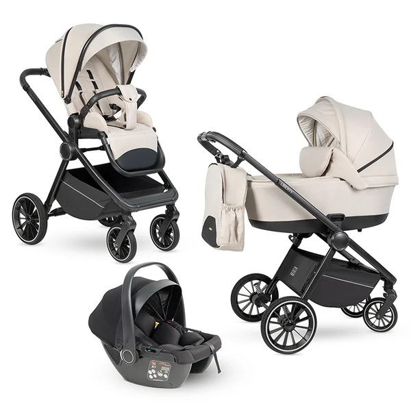 Изображение товара Детская универсальная коляска Farfello Liberty 3в1 / LBR-2 (песочно-бежевый)