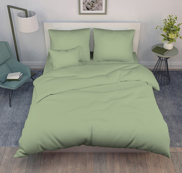 Изображение товара Пододеяльник Реноме 2сп Поплин 175x210 (оливковый)