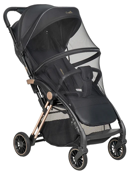 Изображение товара Детская прогулочная коляска Costa Rio / CR-1 (черное золото)