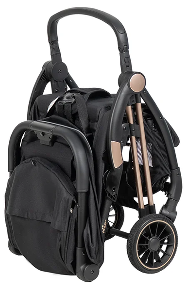 Изображение товара Детская прогулочная коляска Costa Rio / CR-1 (черное золото)