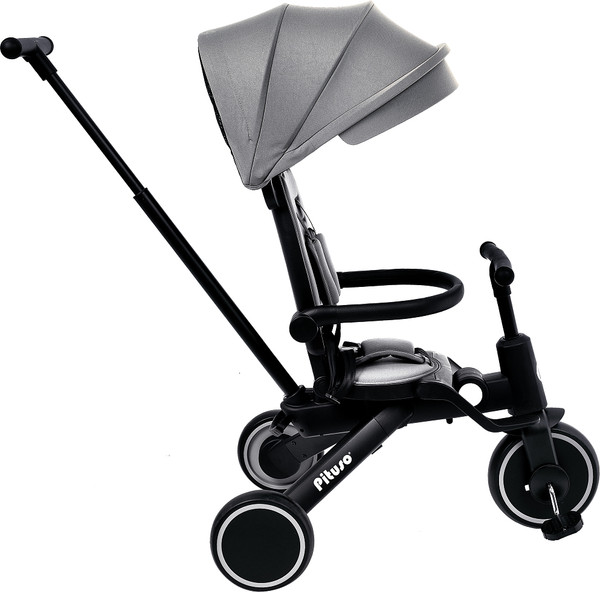 Изображение товара Трехколесный велосипед с ручкой Pituso Leve Pro / T8-Grey (серый)