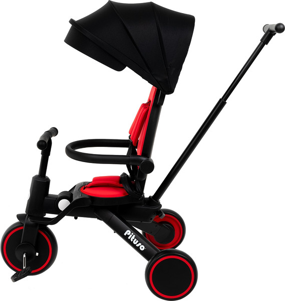 Изображение товара Трехколесный велосипед с ручкой Pituso Leve Pro / T8-Red (красный)