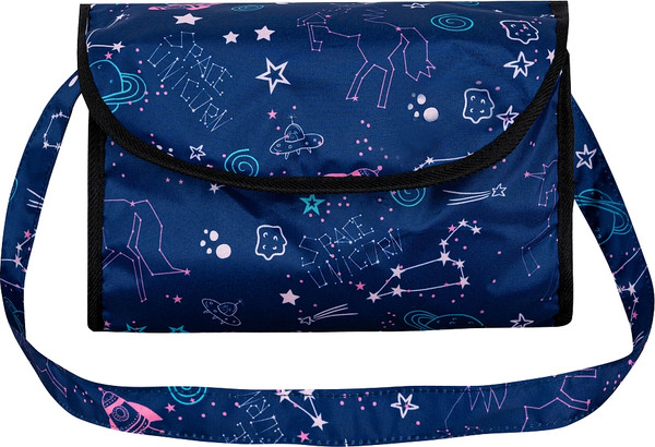 Изображение товара Коляска для куклы Pituso Starry sky / 9325B-Blue (звезды/синий)