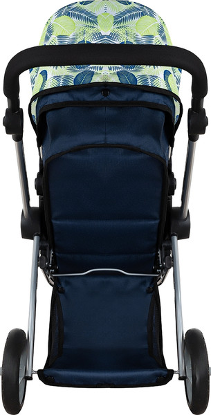Изображение товара Коляска для куклы Pituso 9651B-Deep Blue (листочки/синий)
