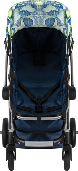 Изображение товара Коляска для куклы Pituso 9651B-Deep Blue (листочки/синий)