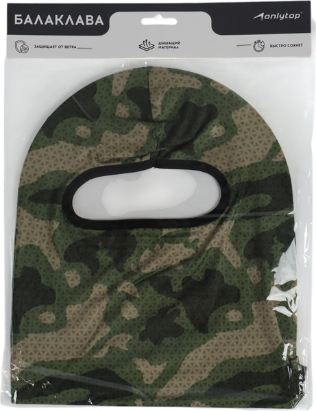 Изображение товара Балаклава Onlytop Camouflage / 9936765 (хаки)