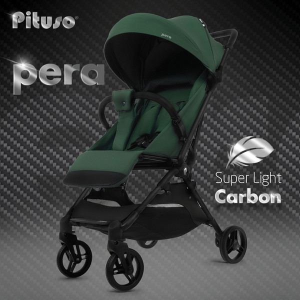 Изображение товара Детская прогулочная коляска Pituso Pera / X-33/БК/Army green (зеленый)