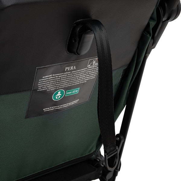 Изображение товара Детская прогулочная коляска Pituso Pera / X-33/БК/Army green (зеленый)