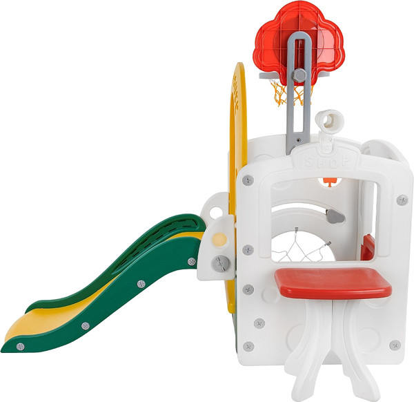 Изображение товара Горка-комплекс Pituso Fun Space / FE-HT-TQK01 (зеленый/желтый)