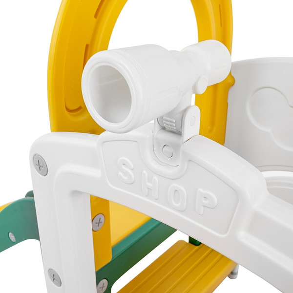 Изображение товара Горка-комплекс Pituso Fun Space / FE-HT-TQK01 (зеленый/желтый)