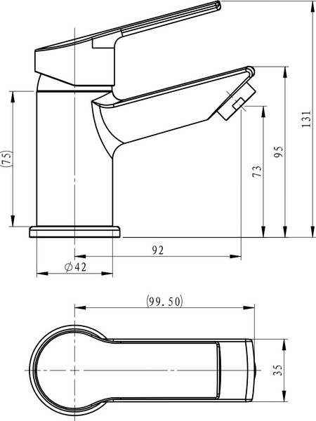 Изображение товара Смеситель Voda Rock RK26S