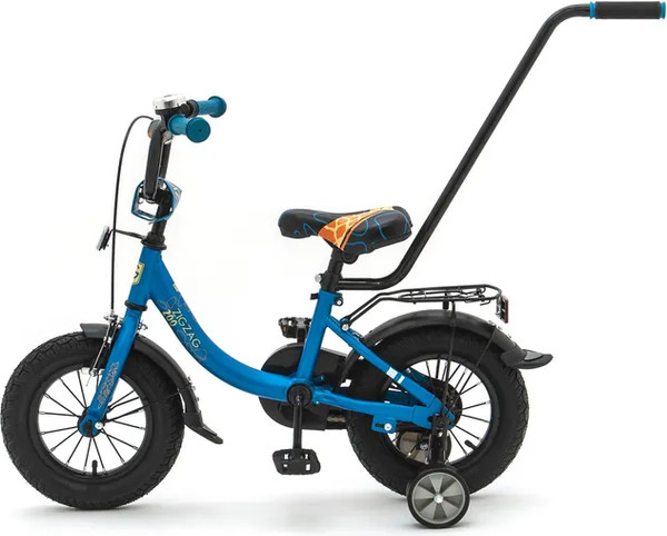 Изображение товара Детский велосипед с ручкой ZigZag Zoo 12 / ZG-1283 (бирюзовый)