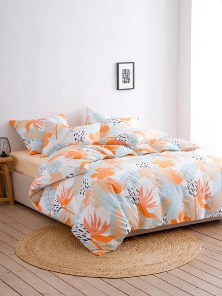 Изображение товара Комплект постельного белья Ночь нежна Лейла Евро 50x70 / 20320-1+20312-5