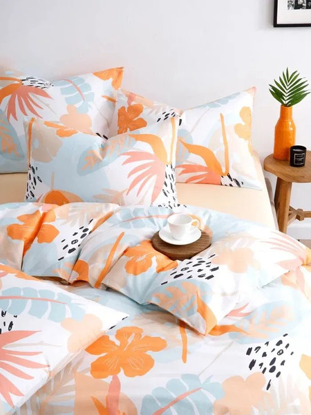 Изображение товара Комплект постельного белья Ночь нежна Лейла Евро 50x70 / 20320-1+20312-5