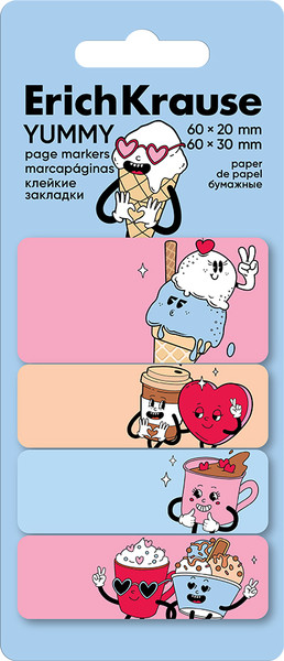 Изображение товара Стикеры канцелярские Erich Krause Yummy / 63670