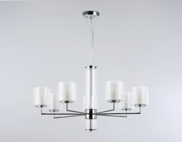 Изображение товара Люстра Ambrella LH56003/7 СH/FR (хром/белый матовый)
