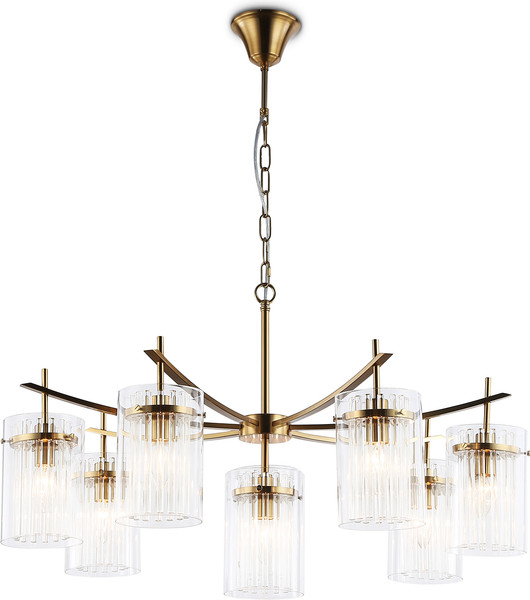 Изображение товара Люстра Ambrella LH56033/7+1 BS/CL (латунь/прозрачный)