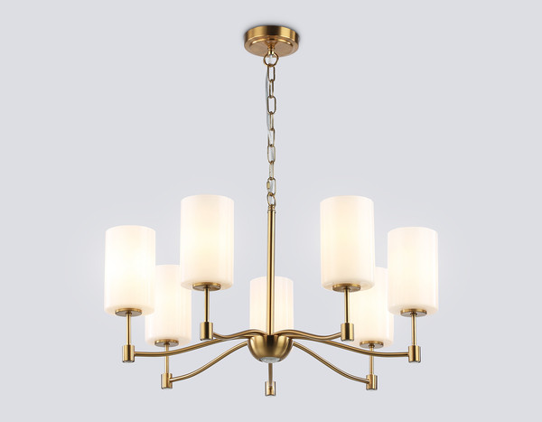 Изображение товара Люстра Ambrella LH56053/7 BS/FR (латунь/белый матовый)