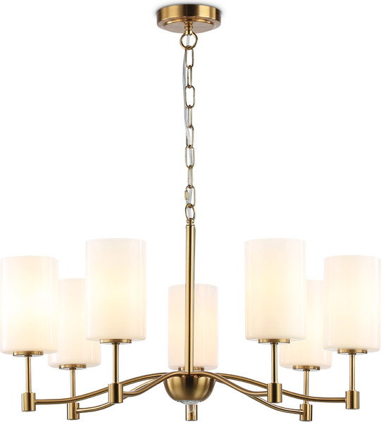 Изображение товара Люстра Ambrella LH56053/7 BS/FR (латунь/белый матовый)
