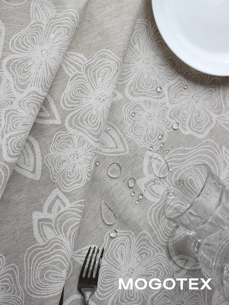 Изображение товара Скатерть Моготекс 1809Т-01 рис.2341/4832/26 (Лен/200x150)