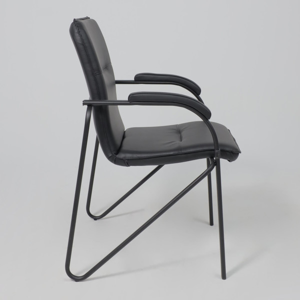 Изображение товара Стул офисный AksHome Samba Aks-1 000.704 (Pegasso черный/мягкие подлокотники/основание черное)