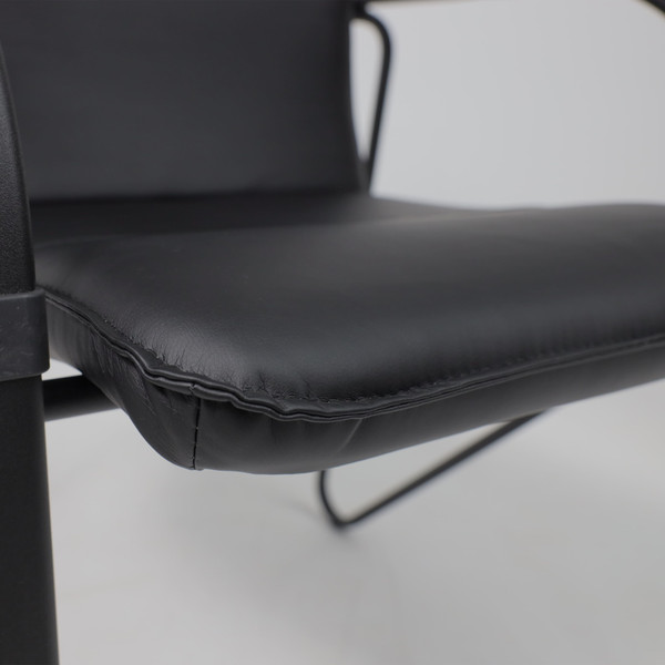 Изображение товара Стул офисный AksHome Samba Aks-1 000.704 (Pegasso черный/мягкие подлокотники/основание черное)