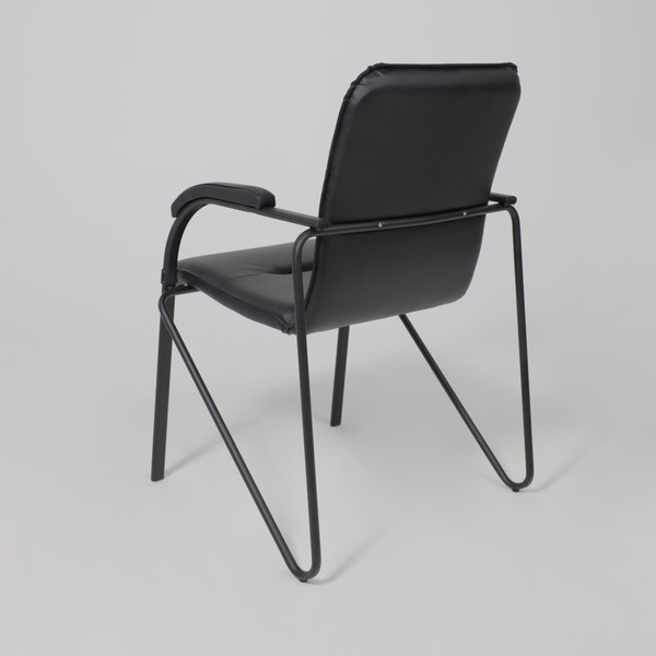 Изображение товара Стул офисный AksHome Samba Aks-1 000.704 (Pegasso черный/мягкие подлокотники/основание черное)