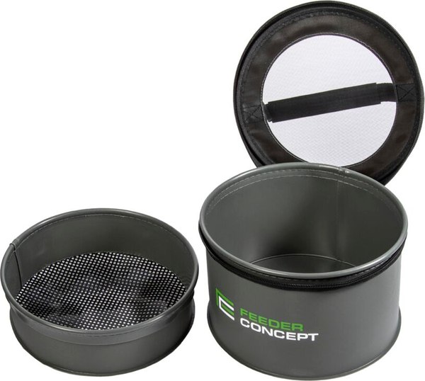 Изображение товара Ведро рыболовное Feeder Concept Eva Maggot Set / FC118B (7л)