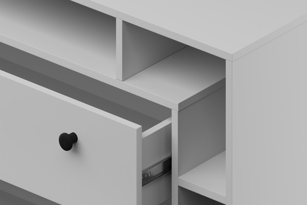 Изображение товара Комод Bravo Мебель Оскар 3 ящ (белый снег)