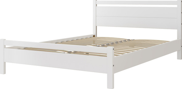 Изображение товара Двуспальная кровать Bravo Мебель Вероника-1 160x200 (белый античный)