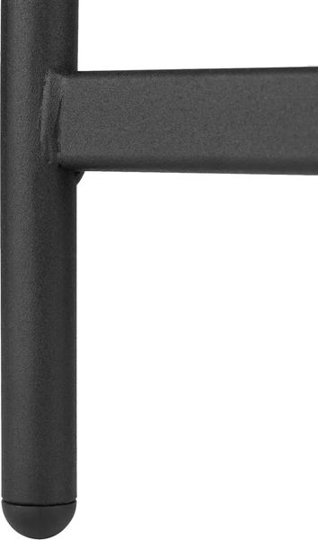 Изображение товара Журнальный столик Мебелик МеталлАрт М025 (белый мрамор/черный)