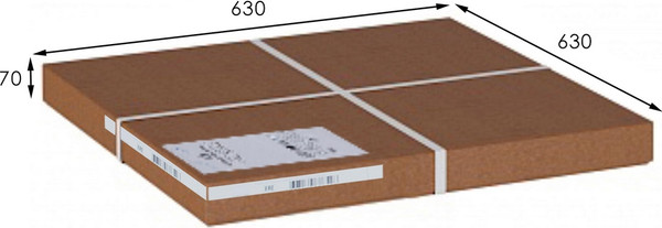 Изображение товара Комплект журнальных столиков Мебелик МеталлАрт М003 (белый мрамор/белый)