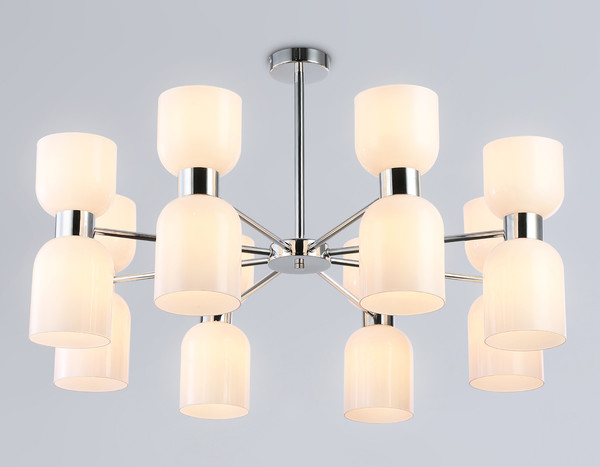 Изображение товара Люстра Ambrella LH56085/16 СH/FR (хром/белый матовый)