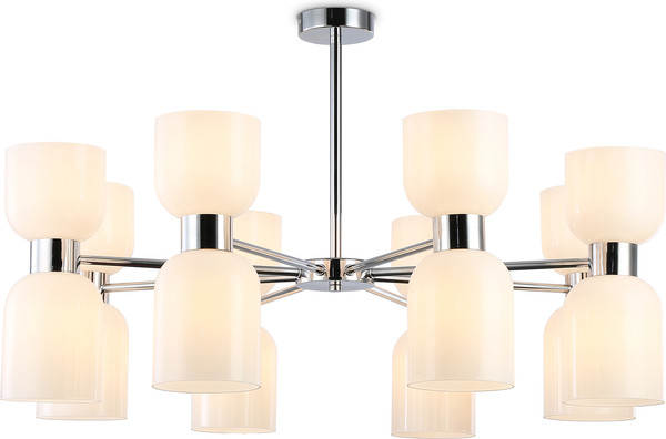 Изображение товара Люстра Ambrella LH56085/16 СH/FR (хром/белый матовый)