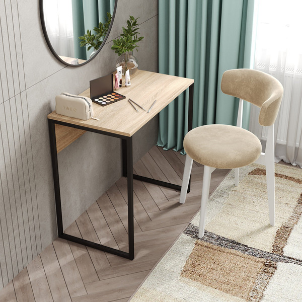 Изображение товара Туалетный столик Soma СПМ-5 Metal (дуб сонома/черный)