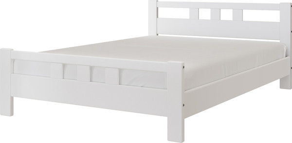 Изображение товара Двуспальная кровать Bravo Мебель Вероника-2 160x200 (белый античный)