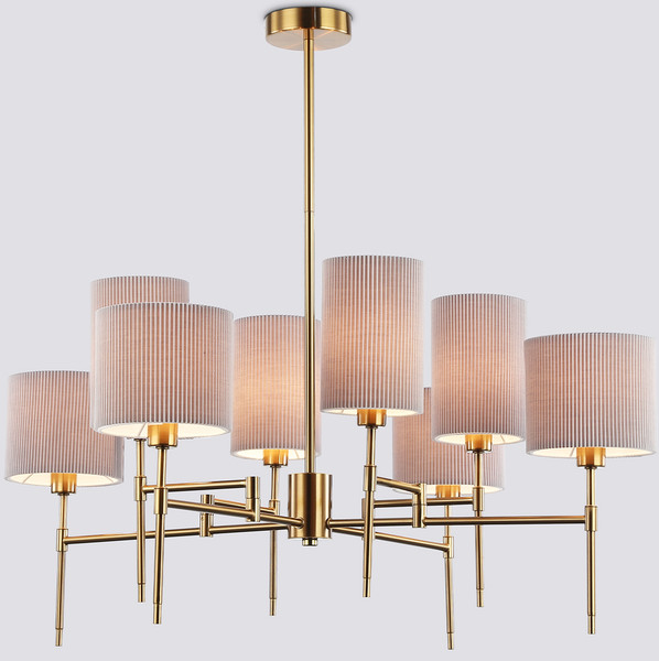 Изображение товара Люстра Ambrella LH72383/8 BS/GR (латунь/серый)