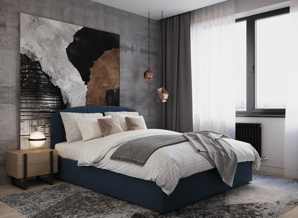 Изображение товара Двуспальная кровать Moon Family 1262 / MF012705