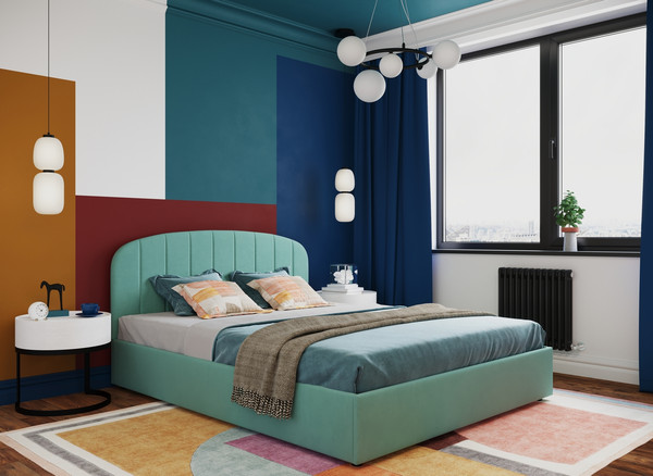 Изображение товара Двуспальная кровать Moon Family 1262 / MF012917