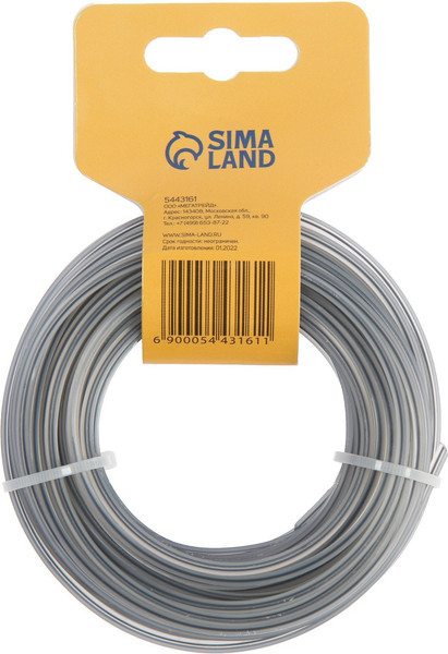 Изображение товара Леска для триммера Tundra 5443161