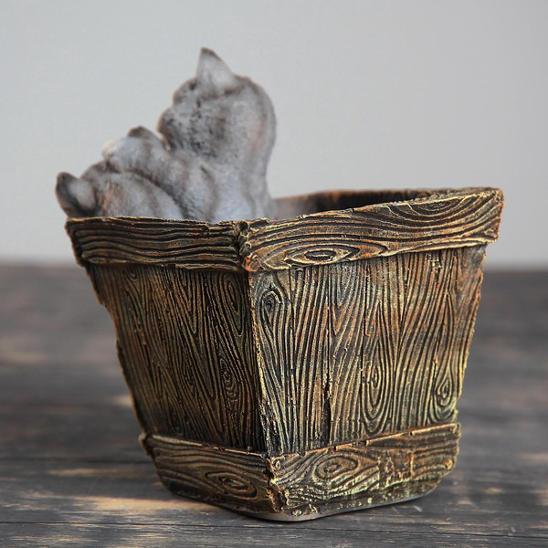 Изображение товара Кашпо Хорошие сувениры Ящик с котятами / 1134651