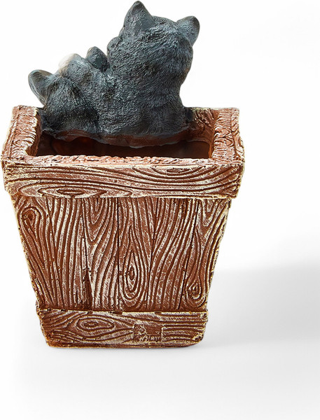 Изображение товара Кашпо Хорошие сувениры Ящик с котятами / 1134651