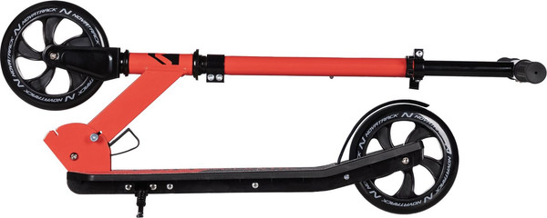 Изображение товара Самокат детский Novatrack Polis Plastic / 160P.POLIS.RD25 (красный)