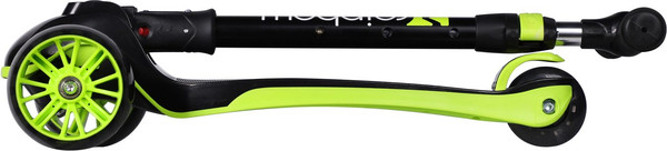 Изображение товара Самокат детский Novatrack RainBow / 120BB.RAINBOW.BGN25 (черный/зеленый)