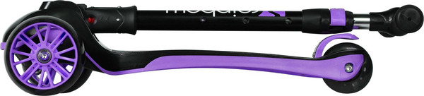 Изображение товара Самокат детский Novatrack RainBow / 120BB.RAINBOW.BVT25 (черный/фиолетовый)