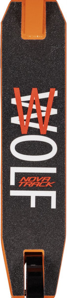 Изображение товара Самокат трюковый Novatrack Wolf 20 / 110P.WOLF.OR25 (оранжевый)