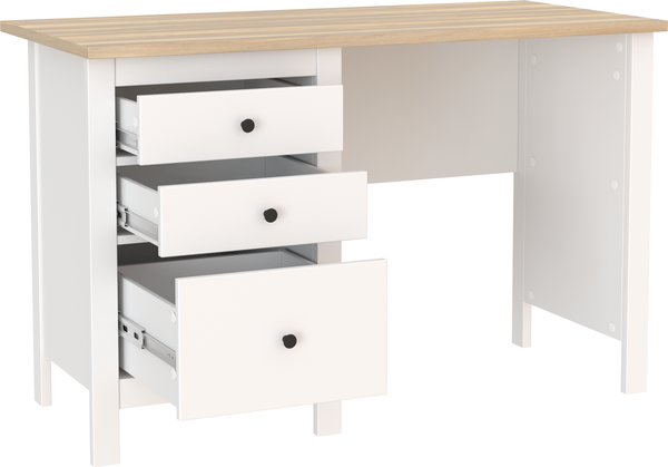 Изображение товара Письменный стол Mio Tesoro Сага 120x56 2.08.06.160.14 (белый/ясень)