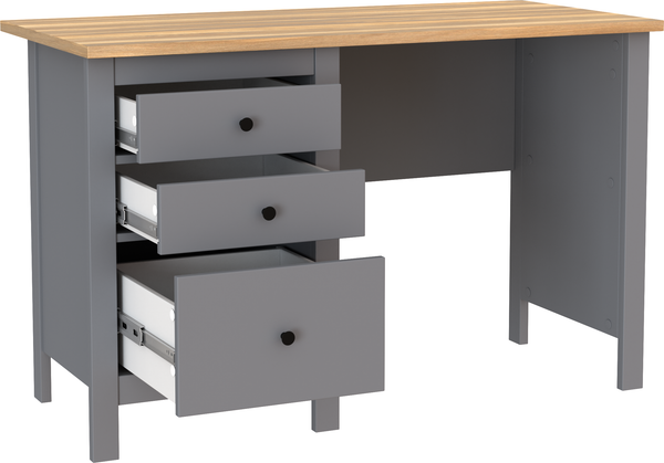 Изображение товара Письменный стол Mio Tesoro Сага 120x56 2.08.06.160.15 (серый/ясень)