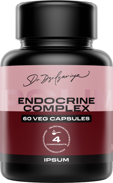 Изображение товара Комплексная пищевая добавка IPSUM Endocrine complex (60 капсул)