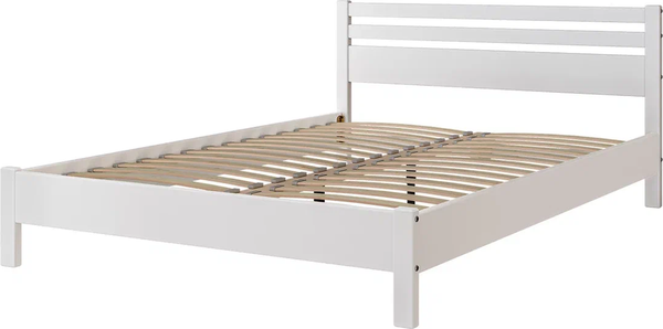 Изображение товара Двуспальная кровать Bravo Мебель Милена 120x200 (белый античный)